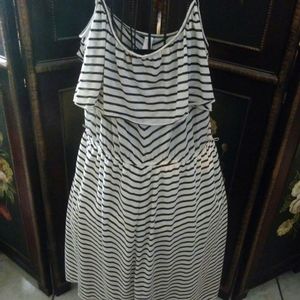 Black & White Stripped Dress